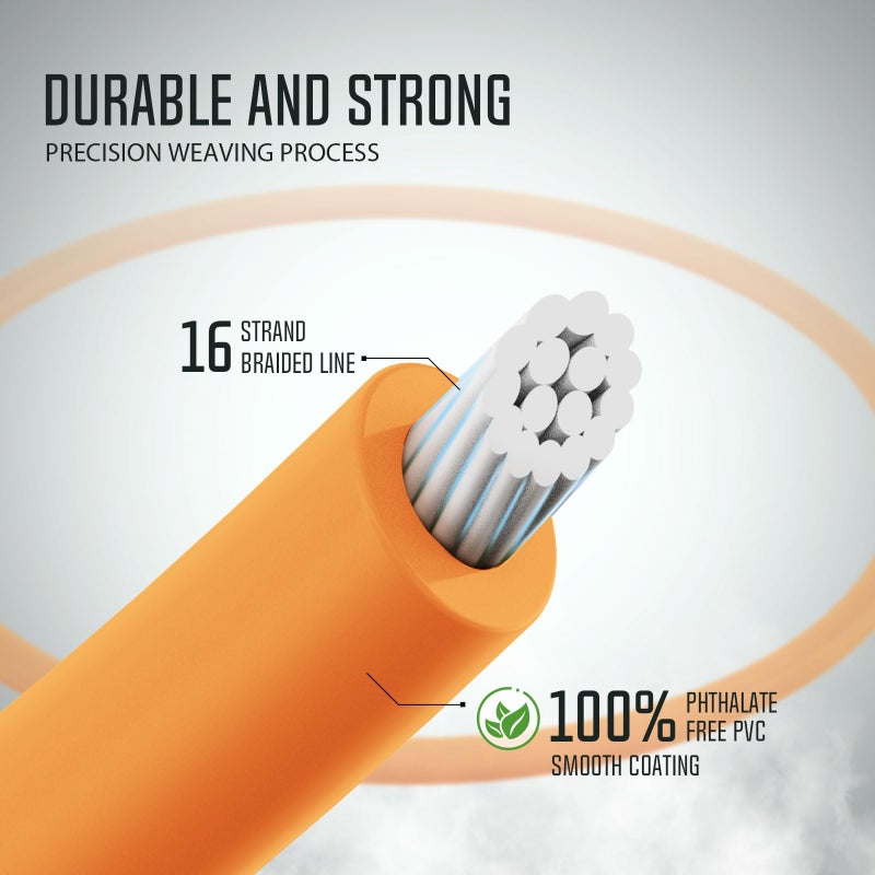 Piscifun Sword Fly Fishing Line with Welded Loop, Weight Forward Floating Fly Line, WF3wt, 90FT, Orange - Image 2